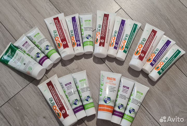 Наборы паст для очистки и восстановления рук