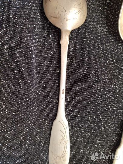 Серебряные ложки 84 пробы