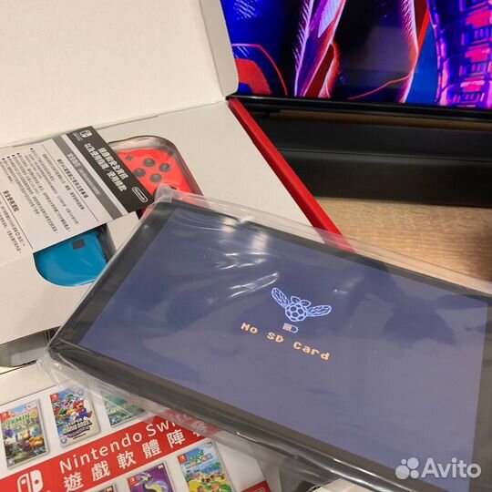 Прошитые Nintendo switch Oled новые