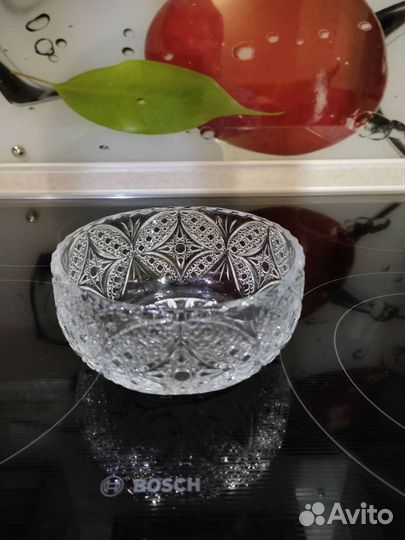 Новые хрустальные салатники СССР