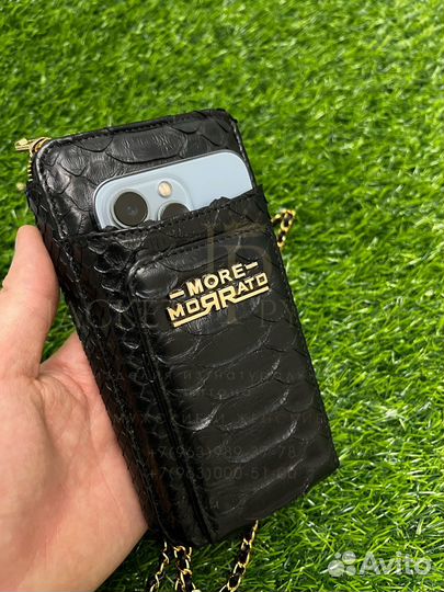 Женская сумочка из питона