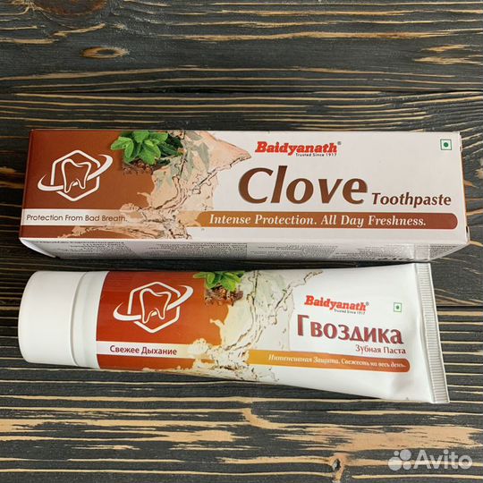 Зубная паста Гвоздика Baidyanath, 100 гр