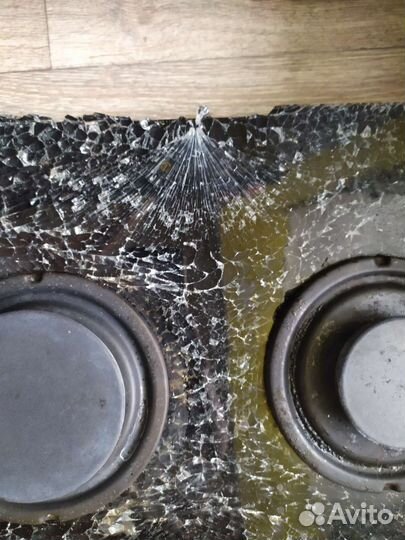 Газовая варочная панель Hansa бу разбитая