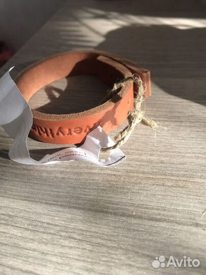 Кожаный браслет