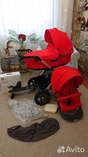 Детская коляска stokke trailz 2 в 1