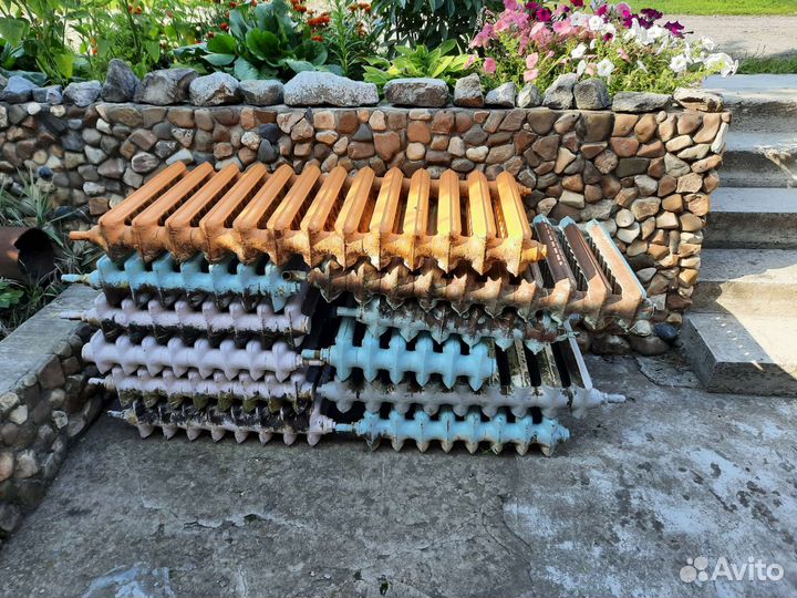 Чугунные батареи бу