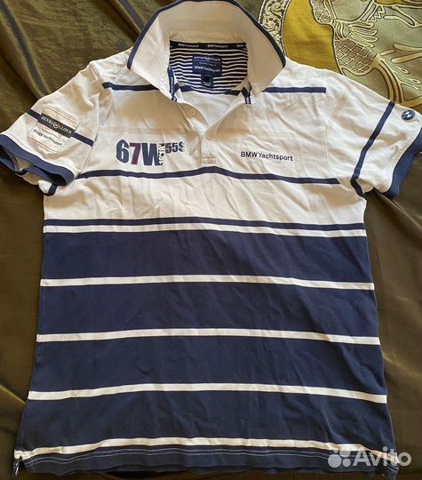 Поло мужское бмв яхтспорт henri lloyd