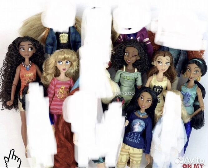 Принцессы Диснея набор (ральф против интернета)