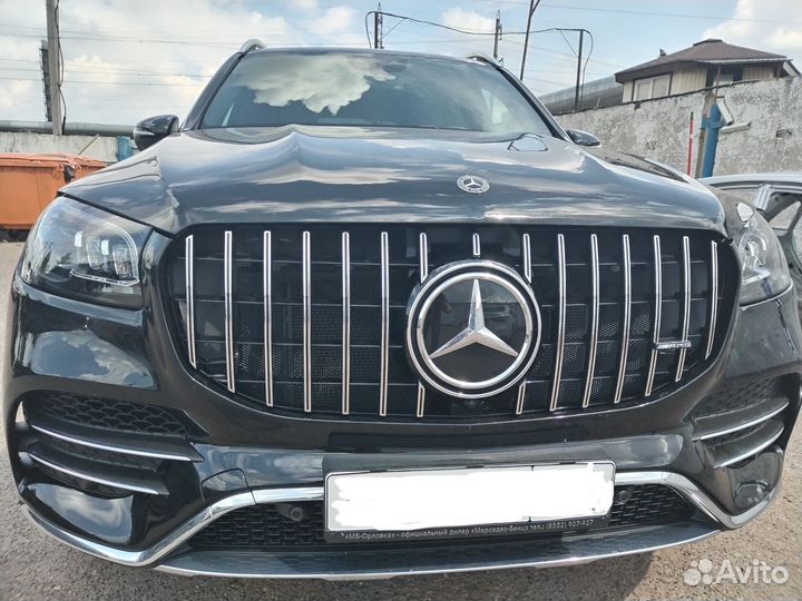 Решетка радиатора GT AMG Mercedes Benz GLS 167