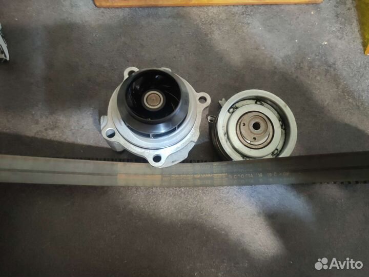 Комплект ремня грм skoda octavia a5fl 1.6л