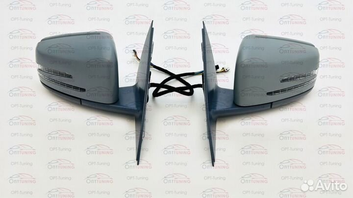 Рестайлинговые зеркала на Mercedes 221 (под окрас)