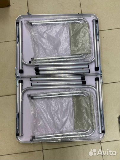 Раскладной стол туристический 4 стула комплект