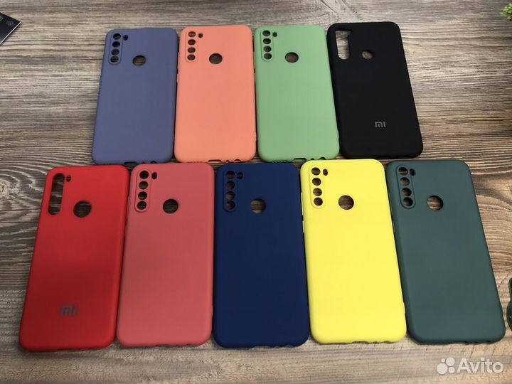 Чехол на Xiaomi Redmi Note8T темно-синий