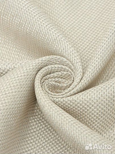 Плотные шторы бежевый