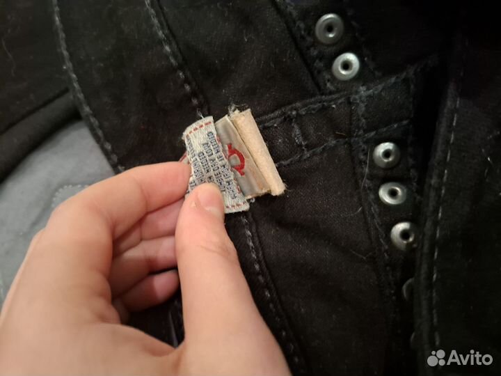 Джинсы true religion черные