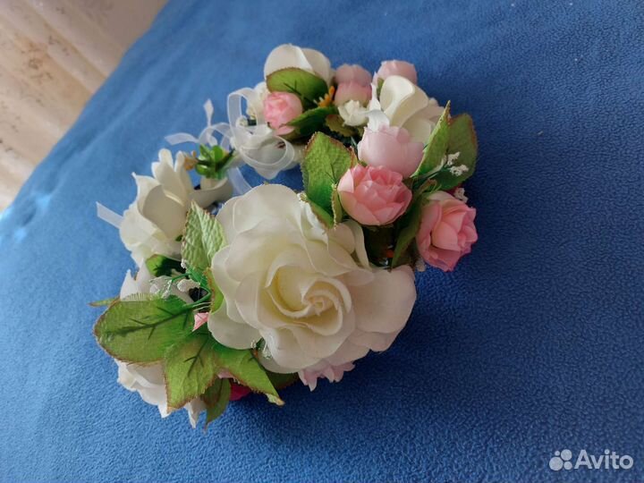 Венок на голову из цветов