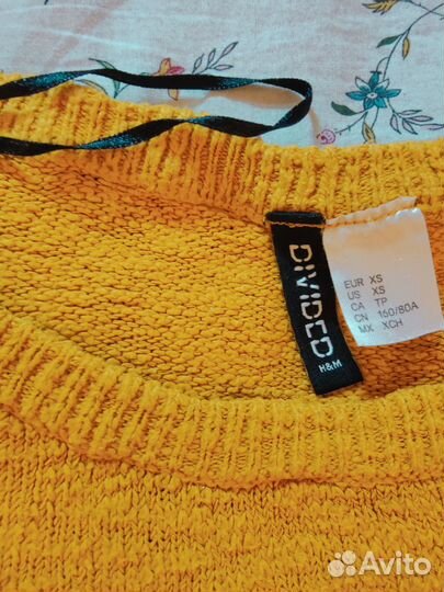 Джемпер женский укороченный H&M 40 XS