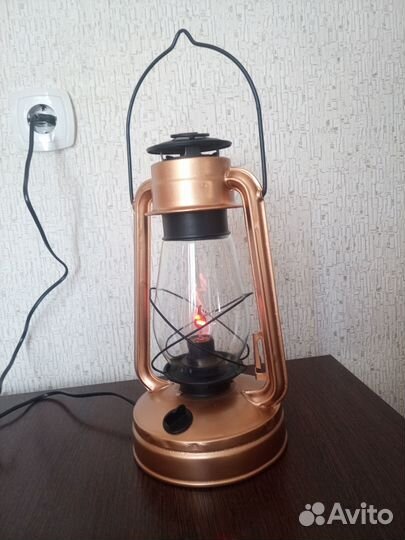 Светильник из керосиновой лампы 