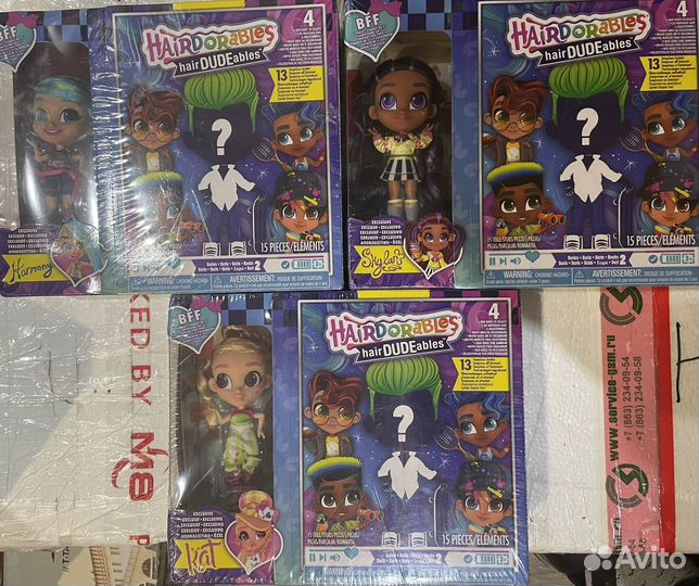 Кукла Hairdorables Сладкая парочка (Новая)