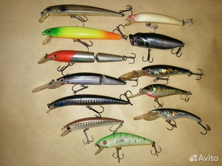 Воблеры Salmo, понтон 21, Meгабасс