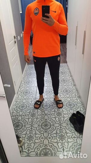 Оригинальный тренировочный костюм Nike фк Шахтёр