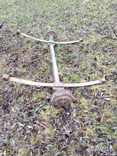 Задняя балка в сборе от Форд транзит 2005 год