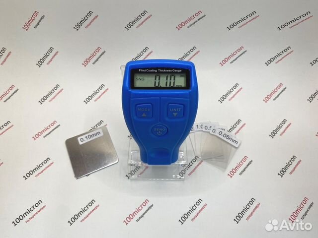 Толщиномер GM200 синий. Новый