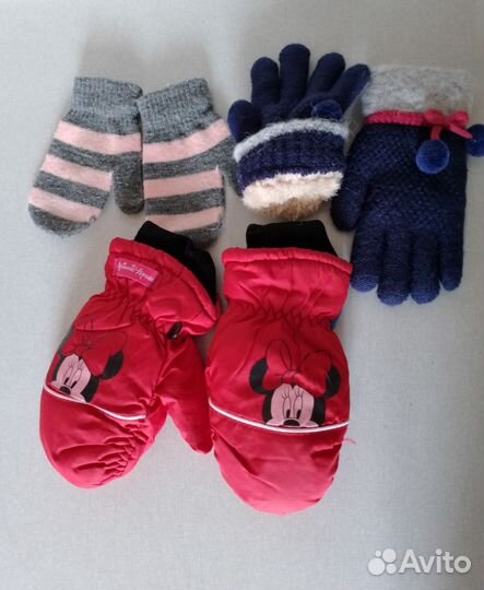 Варежки, краги, перчатки новые и бу