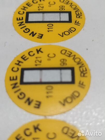 Датчик индикатор пломба температурная