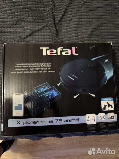 Робот пылесос Tefal x plorer serie 75 animal