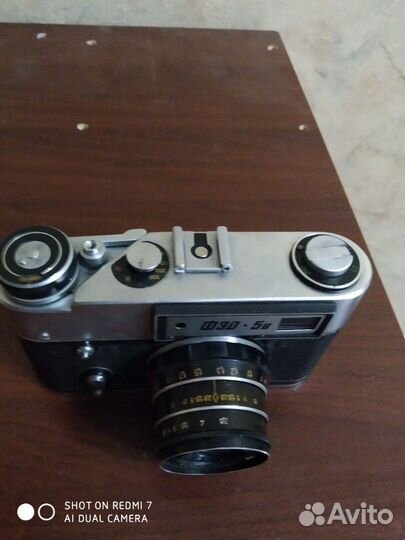 Плёночный фотоаппарат фэд 5В