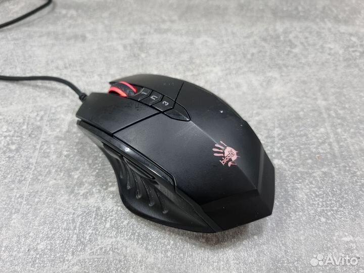 Мышь проводная A4Tech Bloody V7 черный