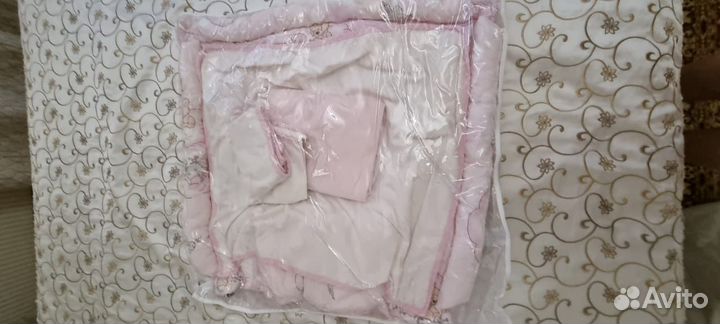 Набор в детскую кроватку с балдахином