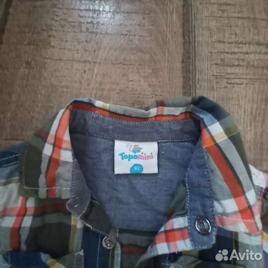 Рубашка для мальчика 92