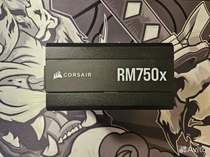 Блок питания Corsair RM750X Gold состояние нового
