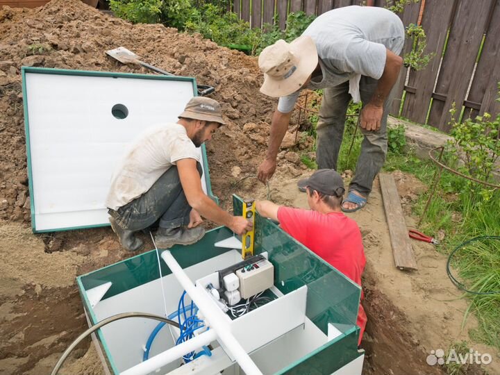 Септик био Урал 5 переливной