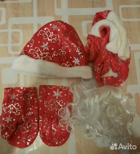 Костюм деда мороза