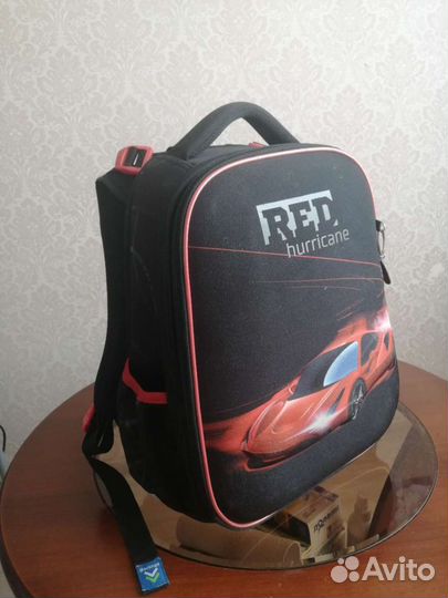 Школьный рюкзак Berlingo Expert Red hurricane