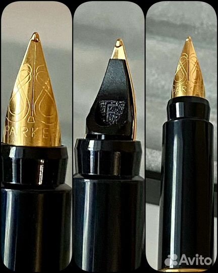 Перо Паркер Rialto Gold Corinth 23-karat