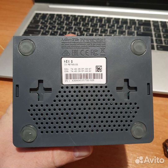 Роутер Mikrotik hEX S (RB760iGS)