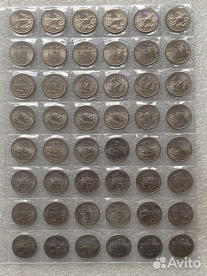 Монеты США квотеры, штаты, парки