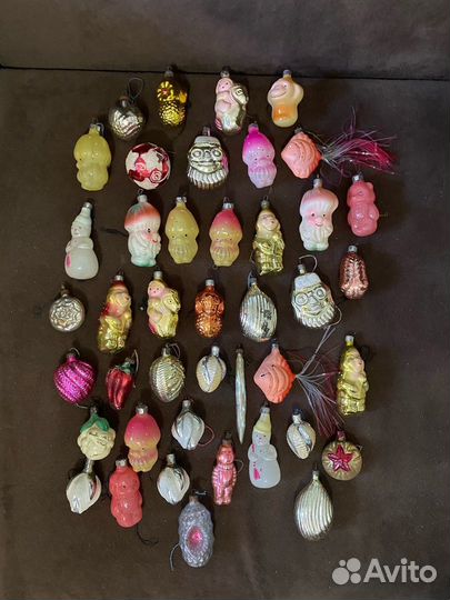 Новогодние игрушки СССР