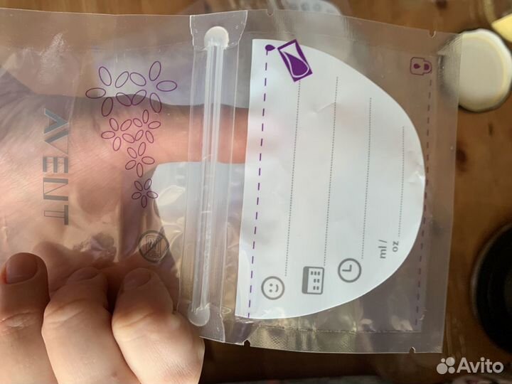 Avent пакеты для хранения молока