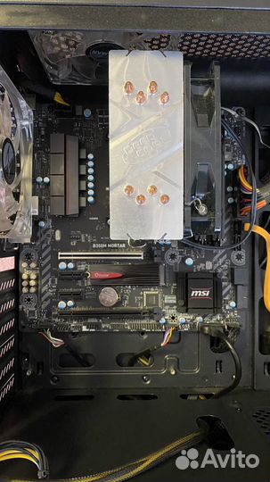 Готовый комплект на Ryzen 3600+ мат плата Msi