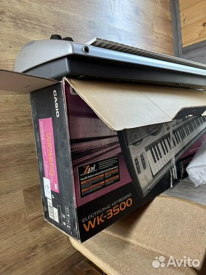Синтезатор casio wk-3500