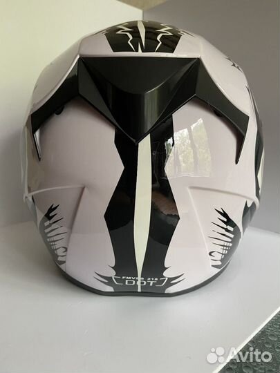 Мотошлем закрытый интеграл с очками