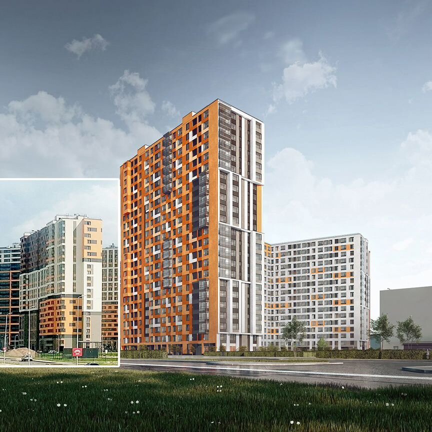 3-к. квартира, 87,7 м², 13/23 эт.