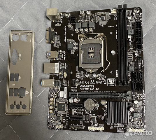 Материнская плата Gigabyte ga-h110m-s2 купить в Санкт-Петербурге ...