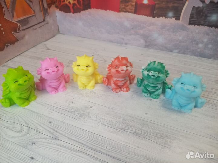 Декоративное мыло дракоша