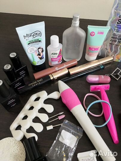 Косметика пакетом, гель лаки